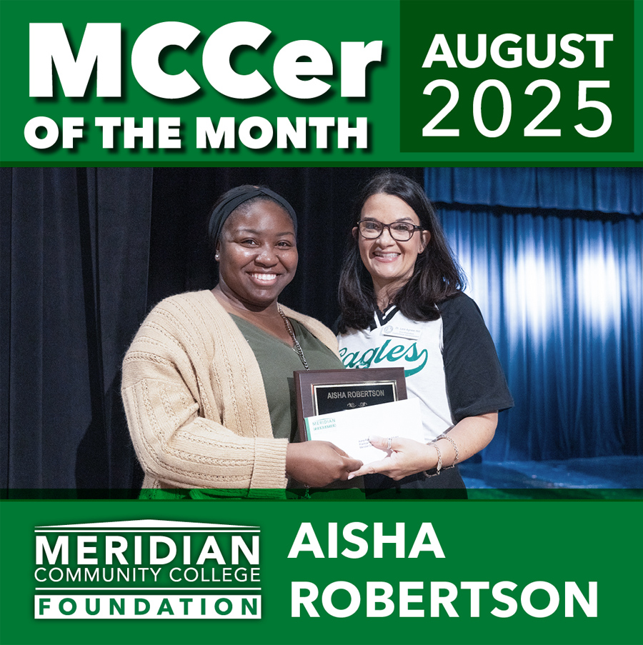 Robertson named MCCer of the Month for August