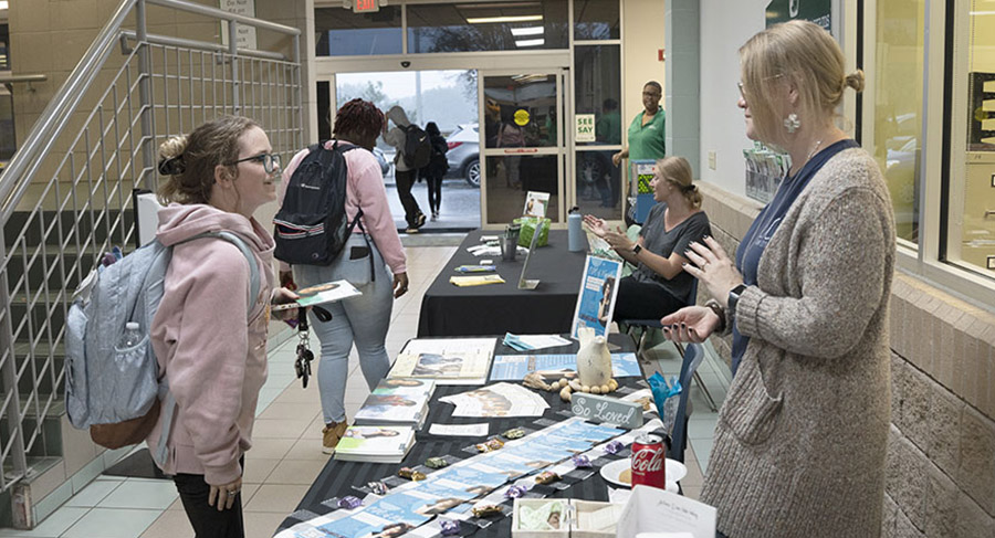 Resource fair brings agencies and MCCers together