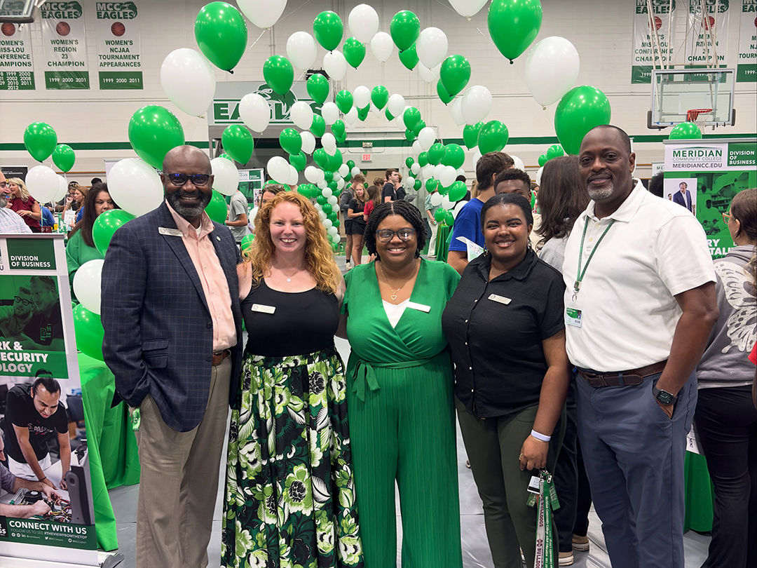 From left to right: Dr. Cedric Gathings, Jammie Milner, Whitney Stevens, Tiereni White, and Will Nathan. From left to right: Dr. Cedric Gathings, Jammie Milner, Whitney Stevens, Tiereni White, and Will Nathan.