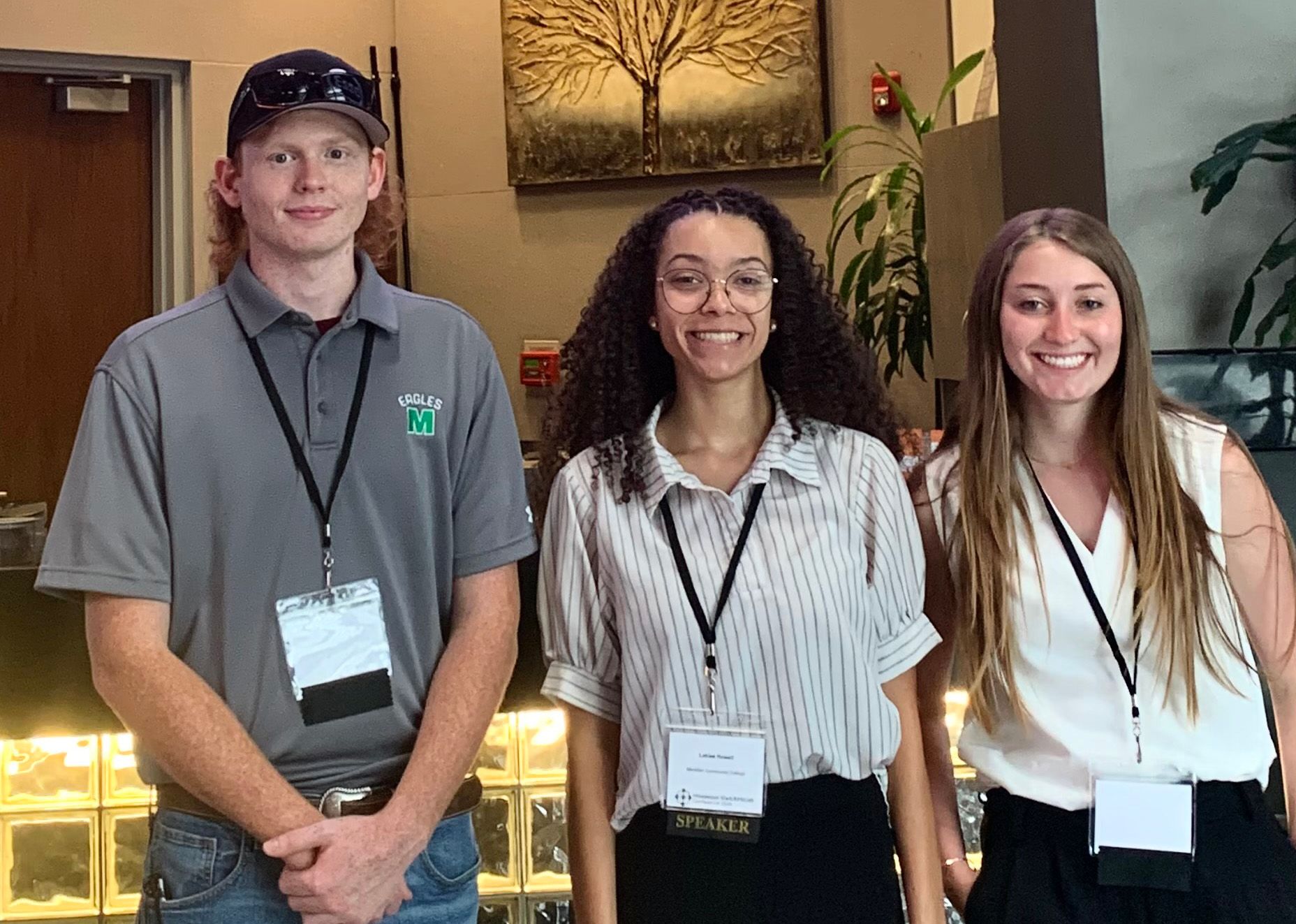 MCC grad Emily Casey, along with current MCC students David Downs and Laklee Howell attended the conference.