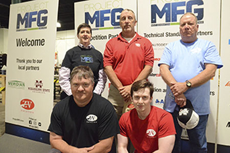 Project MFG – Next Generation Manufacturing Challenge yield teamwork, trophy