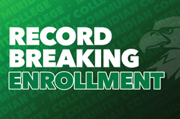 Preliminary numbers show that more students are choosing Meridian Community College this fall, with the College’s enrollment and credit hours on the upswing – outpacing the statewide average.