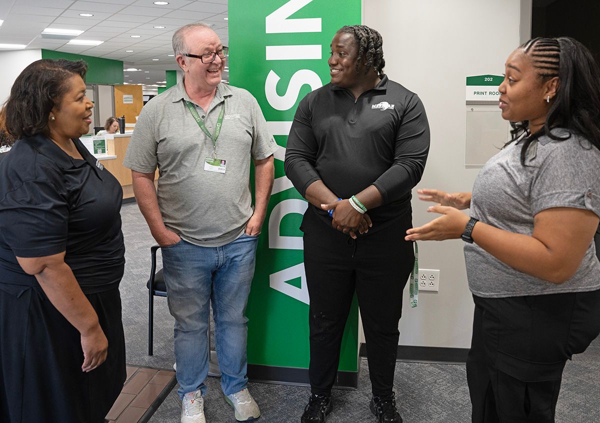 With Terrick Bryant are Deborah Nettles, left, Lowell Martin, Bryant, and Jimmyia Smith. With Terrick Bryant are Deborah Nettles, left, Lowell Martin, Bryant, and Jimmyia Smith.