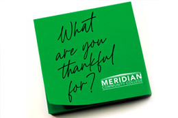What are you thankful for? Your answers are needed for a College-wide holiday message.