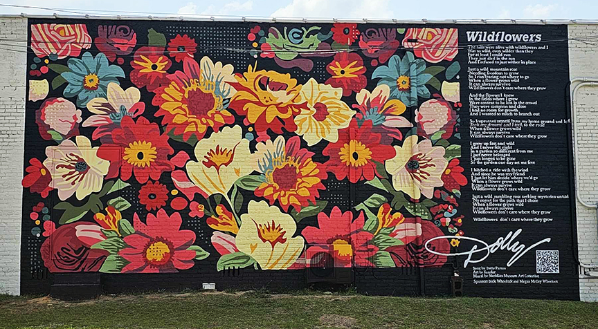 Wildflower Mural